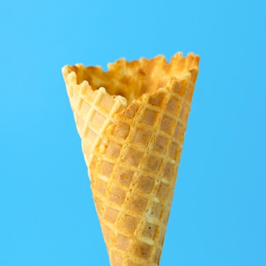 photographed image of cone